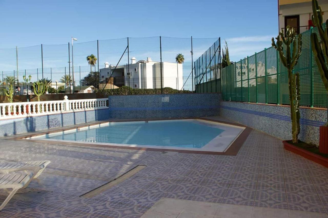 Sunny Cactus Garden Apartment 150M From Beach, Fast Fiber Wifi San Bartolomé Exterior foto